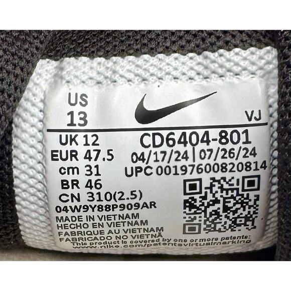 Nike P-6000 Size 13 Orange Black Hyper Cimson Black White CD6404 801 # 414 - Picture 8 of 8